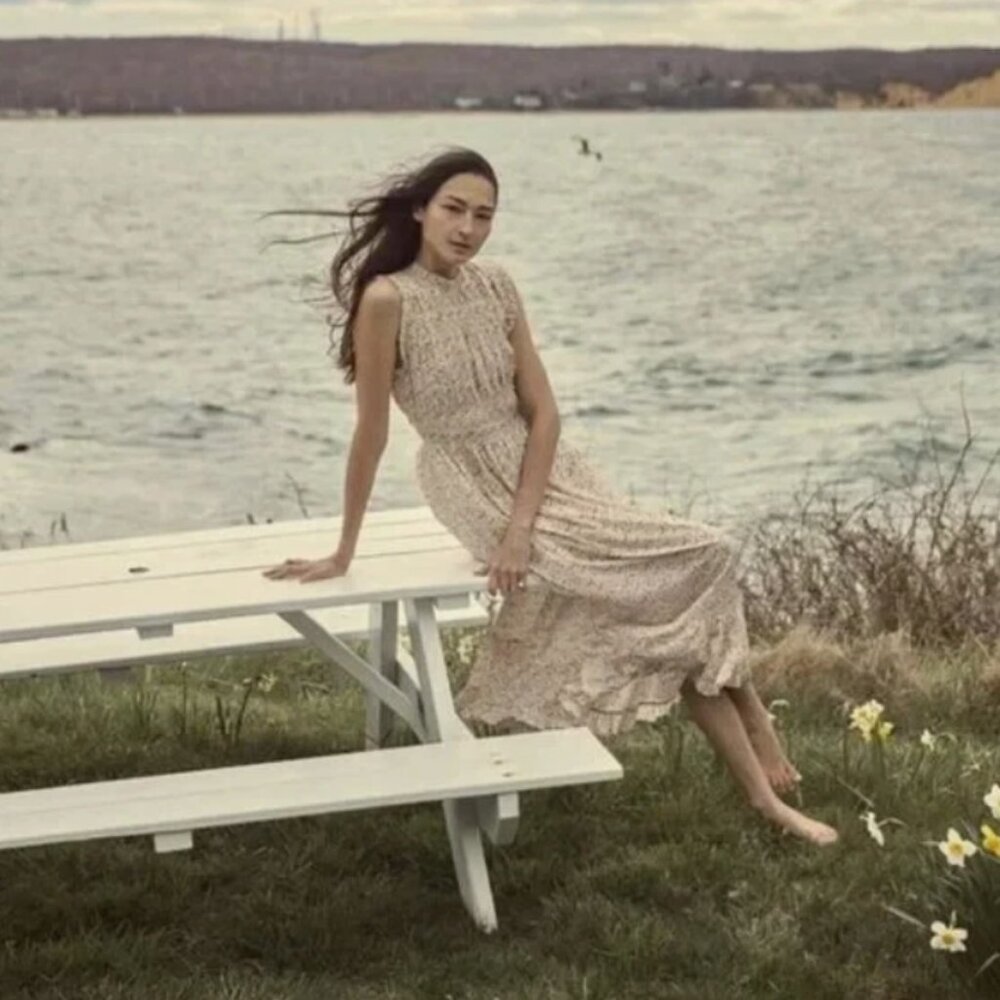 Doen Hollis Dress in Sunshine Meadow Floral XS